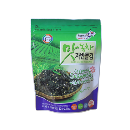 Surasang Seasoned Seaweed With Greentea 60g