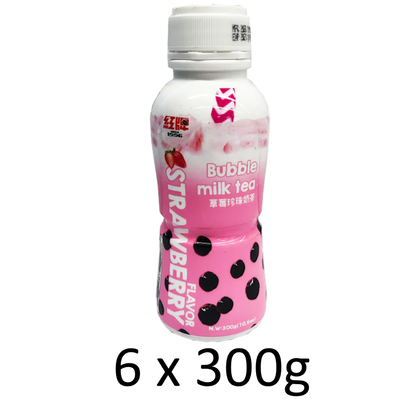 RICO Bubble Milk Tea Drink Strawberry 300g
