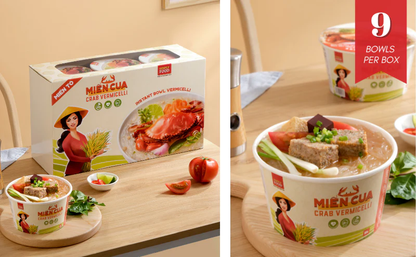 Simply Instant Crab Glass Noodles Bowl 55g