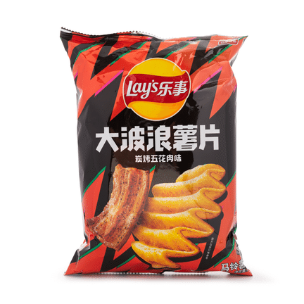 Lay's Grilled Pork Belly Chips 22x70g