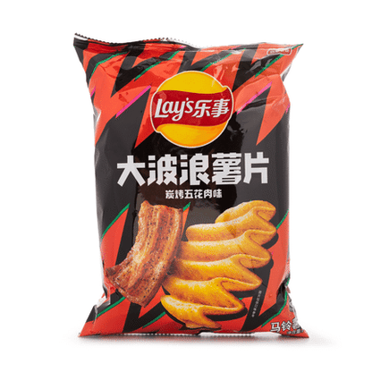 Lay's Grilled Pork Belly Chips 22x70g