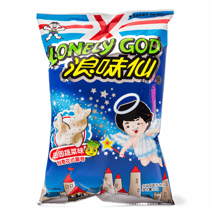 Want Want Lonely God Potato Twists Vegetable Flavor 70g