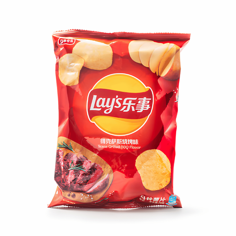 Lay's Potato Chips, Texas BBQ Flavor 70 g