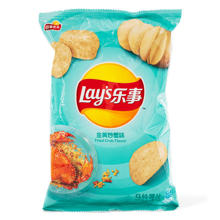 Lay's Fried Crab Chips 22x70g
