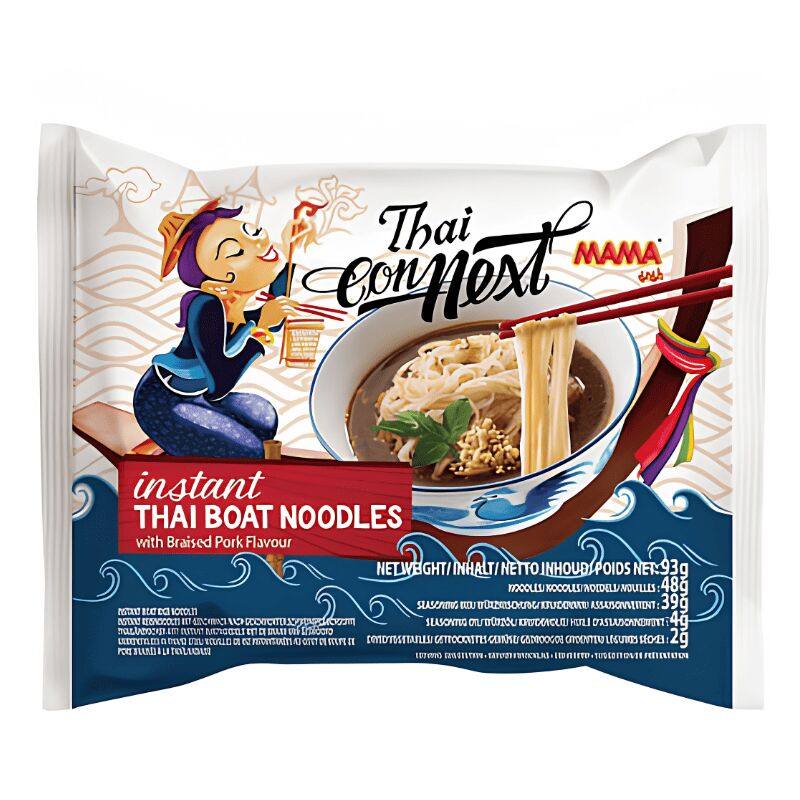 MAMA Thai Connext Boat Instant Noodles 4 pack 85 g