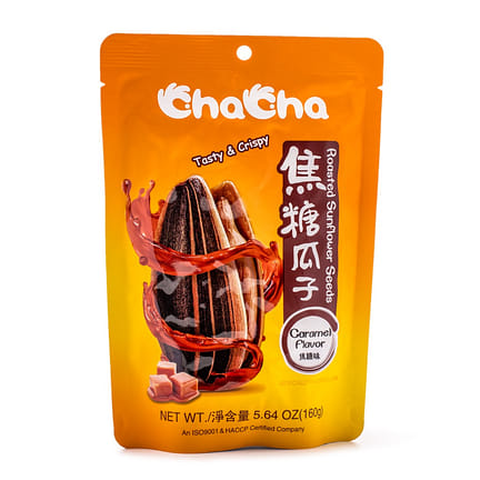 ChaCha Caramel Sunflower Seed 160g