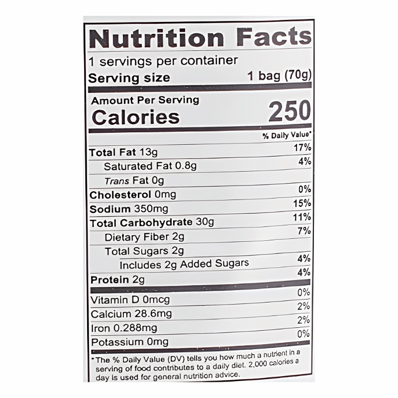 Want Want Seaweed Potato Twist Chips 70 g