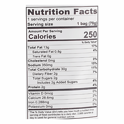Want Want Seaweed Potato Twist Chips 70 g