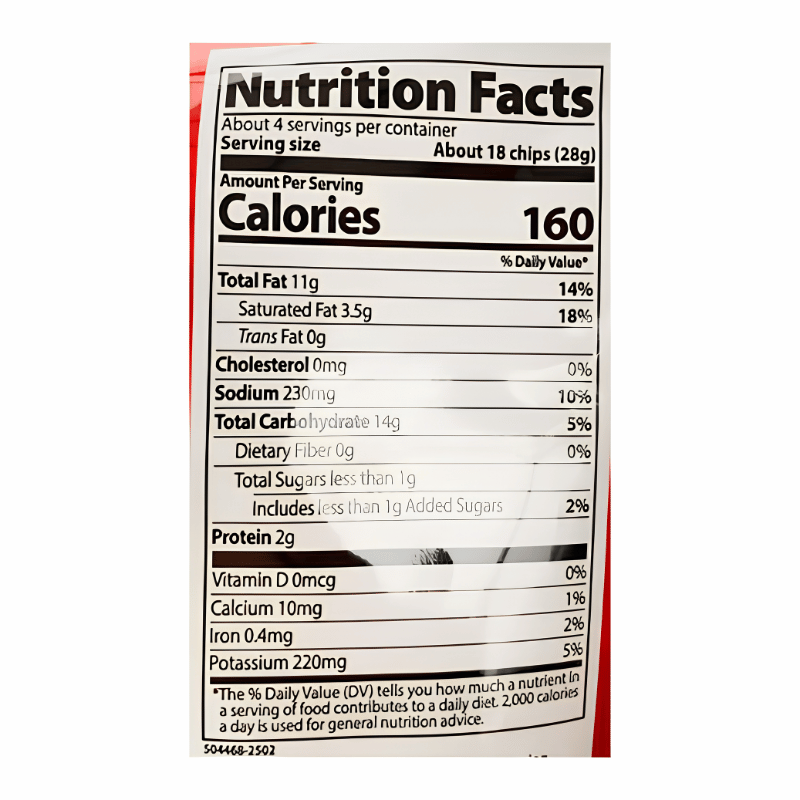 Spicy Chicken Chips Original 120g