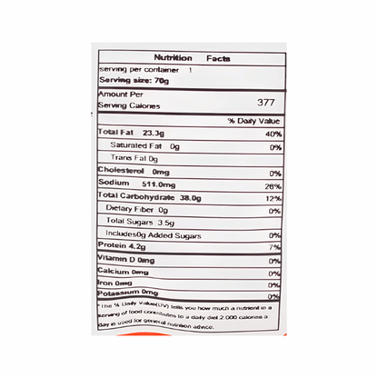 Lay's Potato Chips, Texas BBQ Flavor 70 g