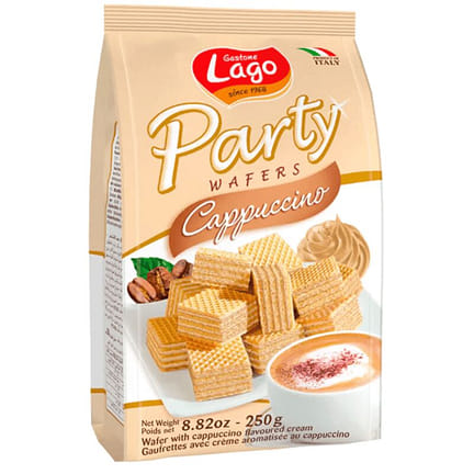 Lago Cappuccino Wafers 250g