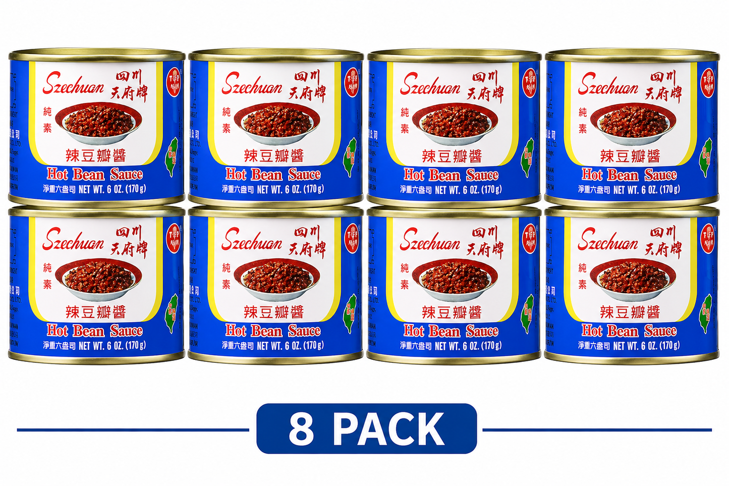 Tian Fu Szechuan Style Hot Bean Sauce 5 Can