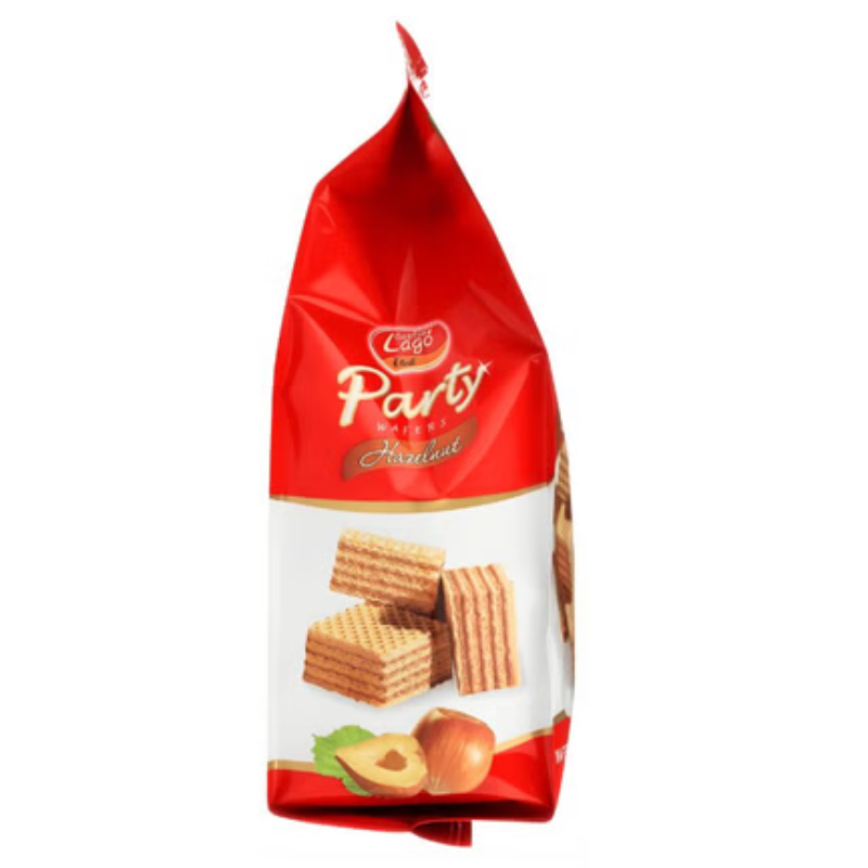 Lago Hazelnut Wafers 250g