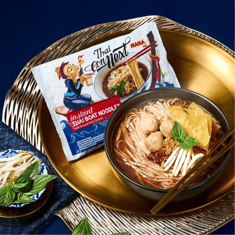 MAMA Thai Connext Boat Instant Noodles 4 pack 85 g