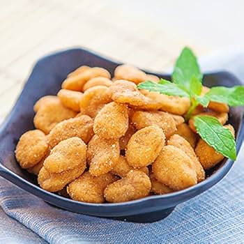 Ganyuan Crab Roe Flavored snacks 285g (Broad Beans, 2 Packs)