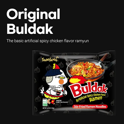 Samyang Original Spicy Chicken Instant Noodles 5 Pack