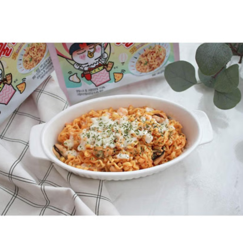 Samyang Cream Carbonara Instant Noodles 5 Pack