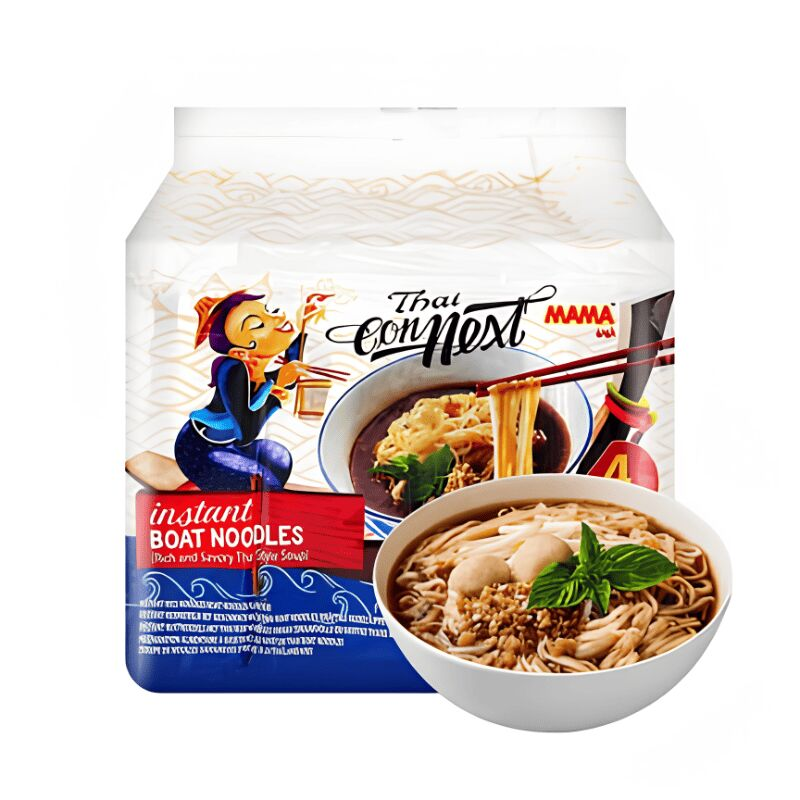 MAMA Thai Connext Boat Instant Noodles 4 pack 85 g