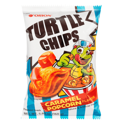 Orion Turtle Chips Caramel 12x160g