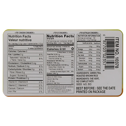 Surasang Green Tea With Roasted Brown Rice Tea 6.35oz