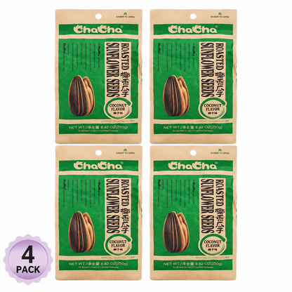 ChaCha Sunflower Seed Coconut Flavor 4 pack