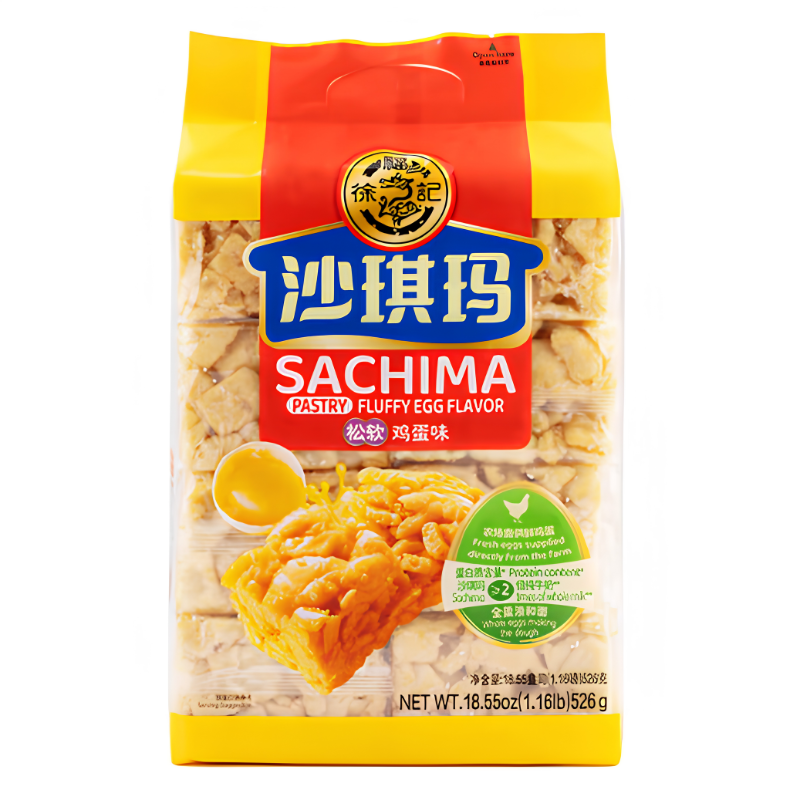HsuFuChi Sachima Fluffy Egg Flavor 526 g