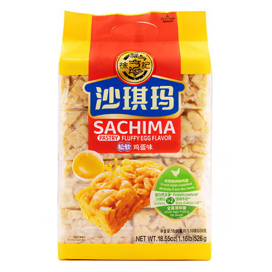 HsuFuChi Sachima Fluffy Egg Flavor 526 g