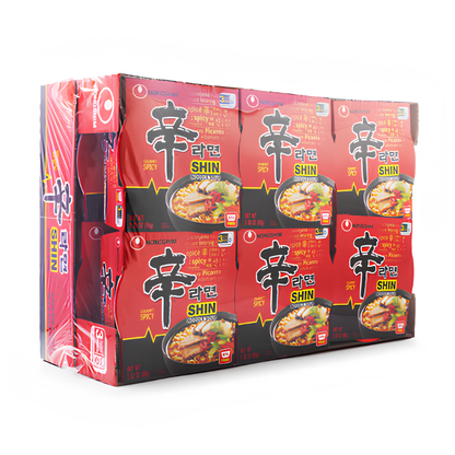 Nongshim Shin Bowl Noodle Soup 12x3.03oz