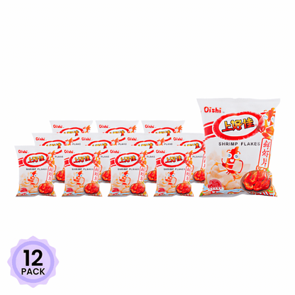 Oishi Shrimp Flakes pack of 12 80g