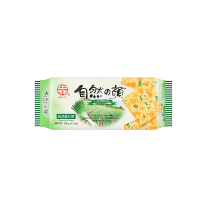 Chung Hsiang Green Onion Soda Crackers 24x120g