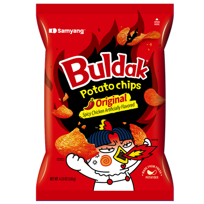 Samyang Buldak Spicy Chicken Potato Chips 3 pack