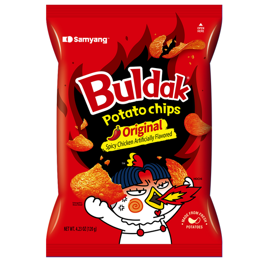 Samyang Buldak Spicy Chicken Potato Chips 3 pack