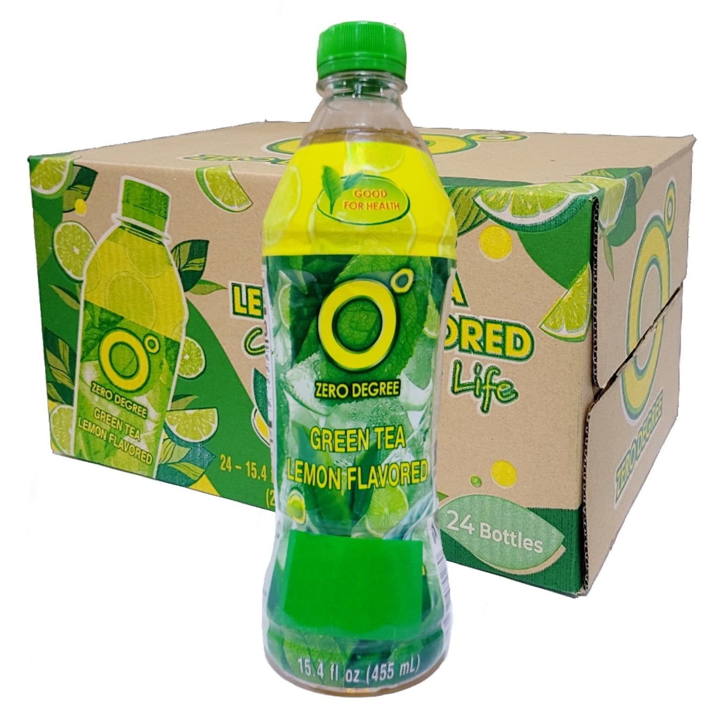 Zero Degrees Khong Do Lemon Flavored Green Tea 15.4 oz