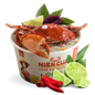 Simply Food Instant Glass Noodles Crab Flavor Bowl 3 Bowl