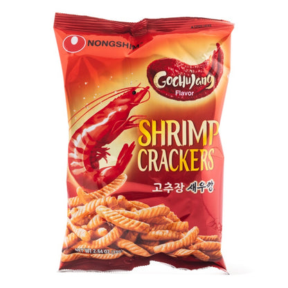Nongshim Gochujang Shrimp Cracker 20 packs 75 g
