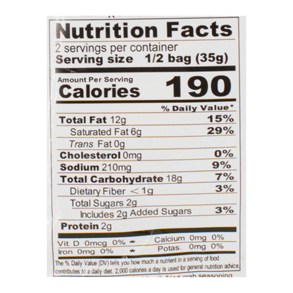Lay's Potato Chips Fried Crab Flavor 70 g