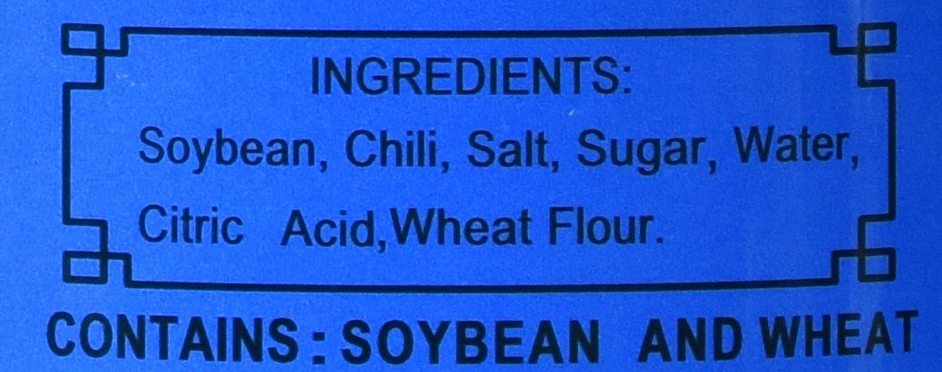 Tian Fu Szechuan Style Hot Bean Sauce 8 Can