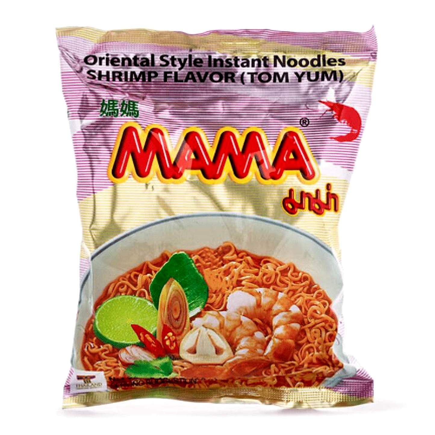 MAMA Instant Noodles Shrimp Tom Yum Flavor 3 pack