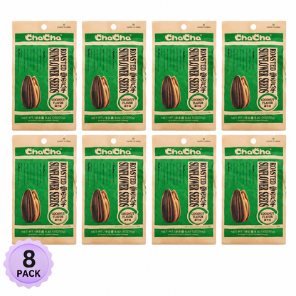 ChaCha Sunflower Seed Coconut Flavor 8 pack